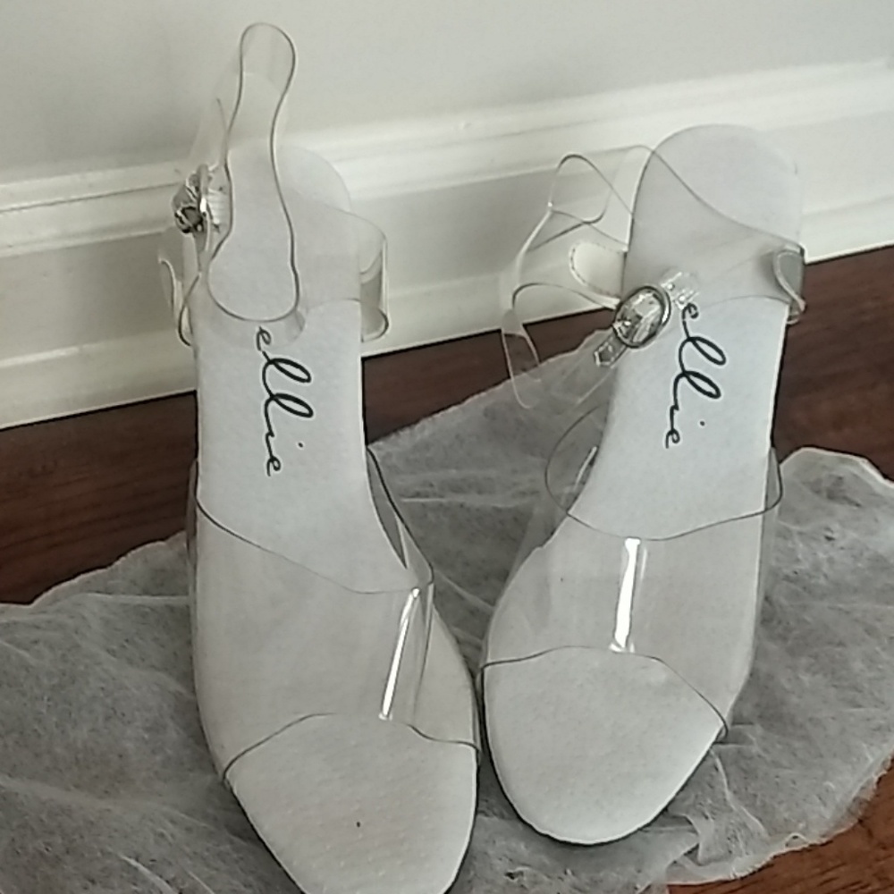 Ellie Clear Heels